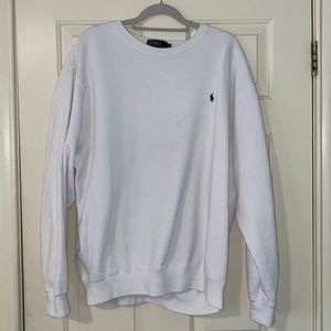 Vintage polo Ralph Lauren sweatshirt White XL